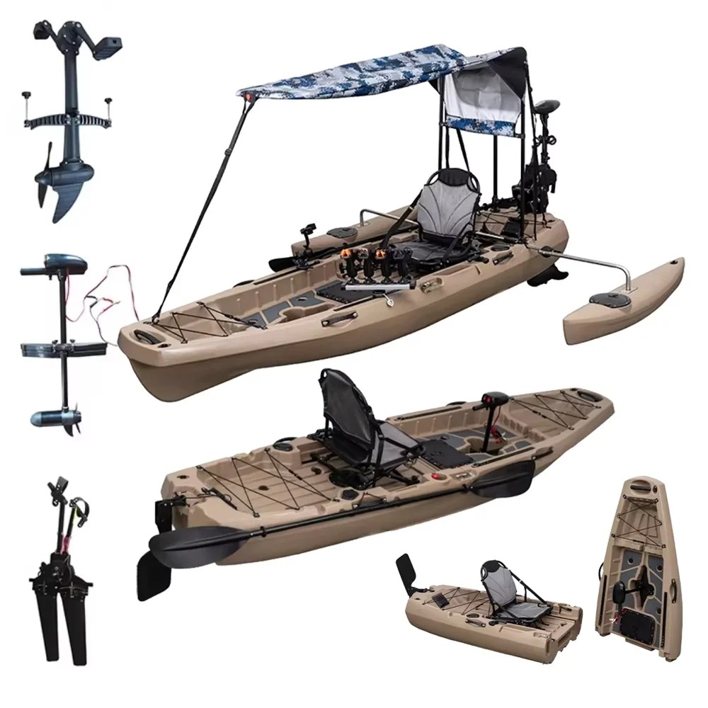 Kayak Modular LLDPE dengan Ped - Fishing Kayak Pedal Drive ulasan dan harga